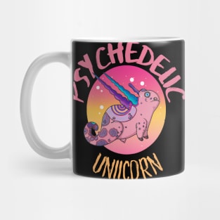 Cute Crazy Psycedelic Unicorn Artwork Mug